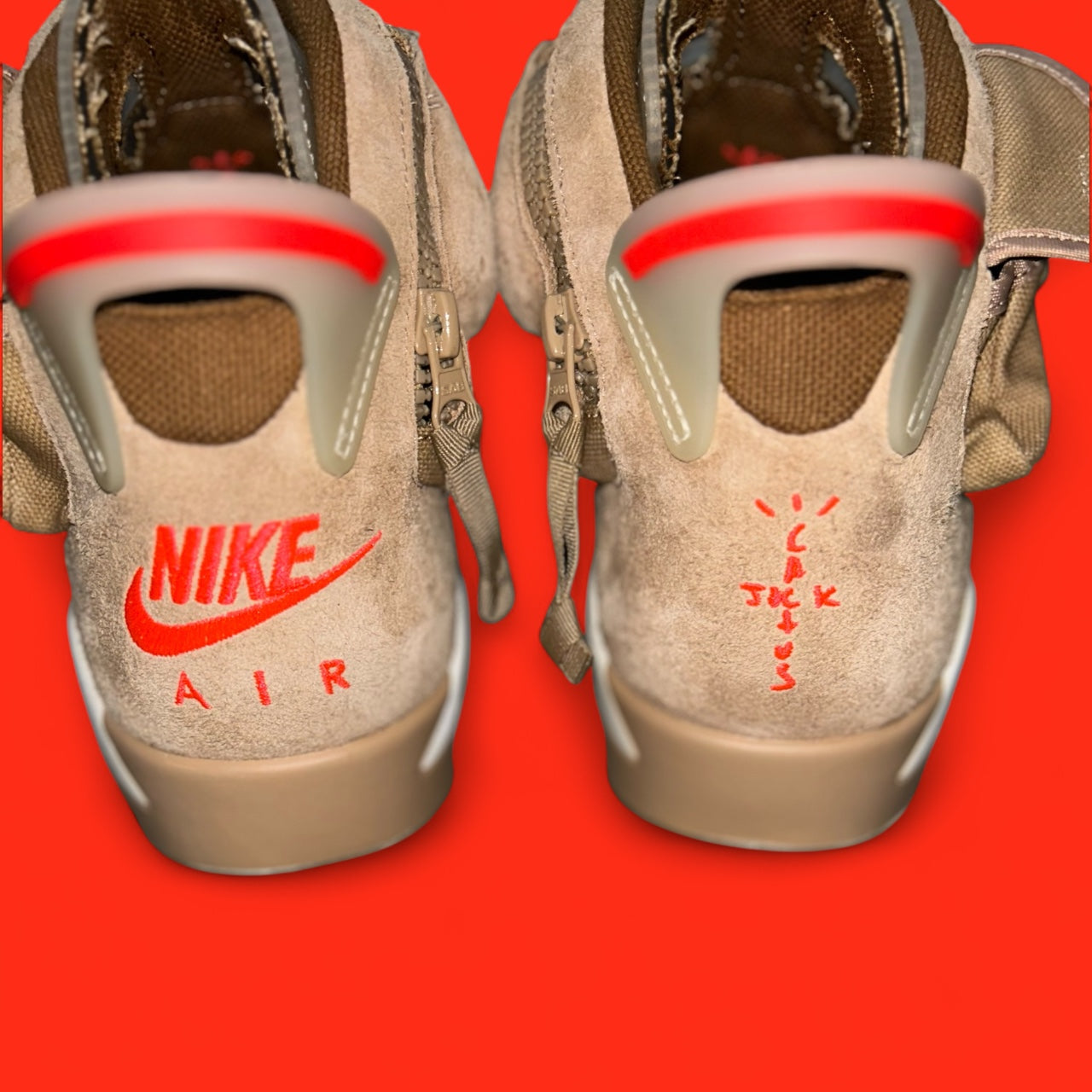 Travis Scott x Air Jordan 6 Retro
'British Khaki'