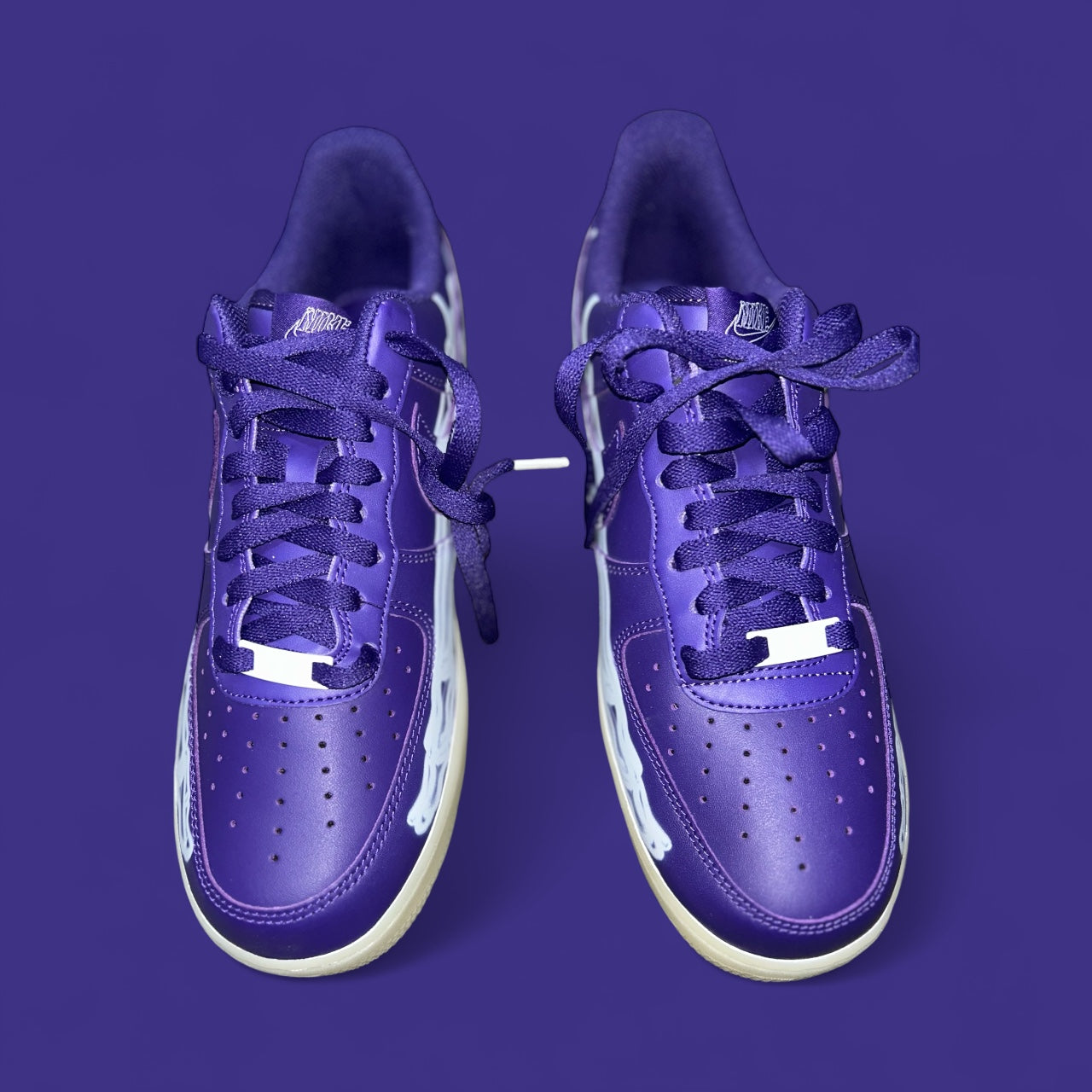 Air Force 1 Low 'Purple Skeleton
