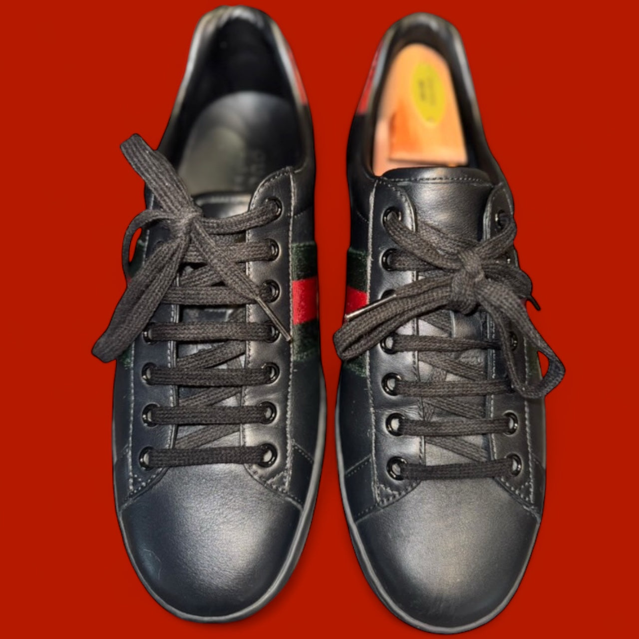 Gucci Ace Leather 'Black'