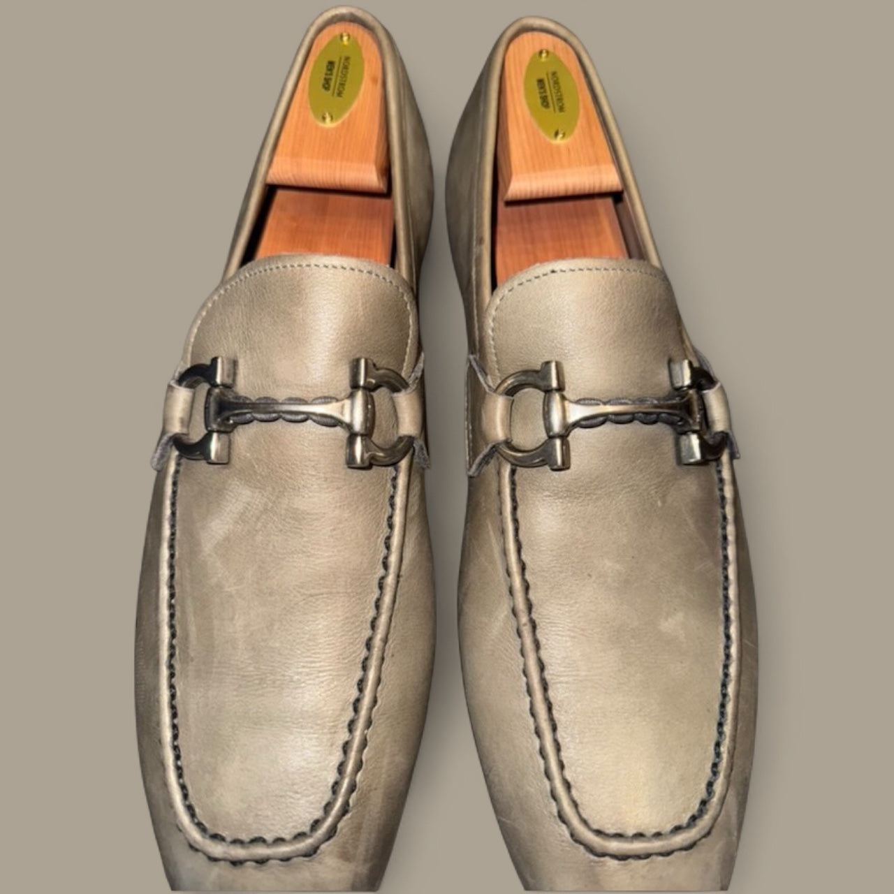 Ferragamo Leather Loafers
