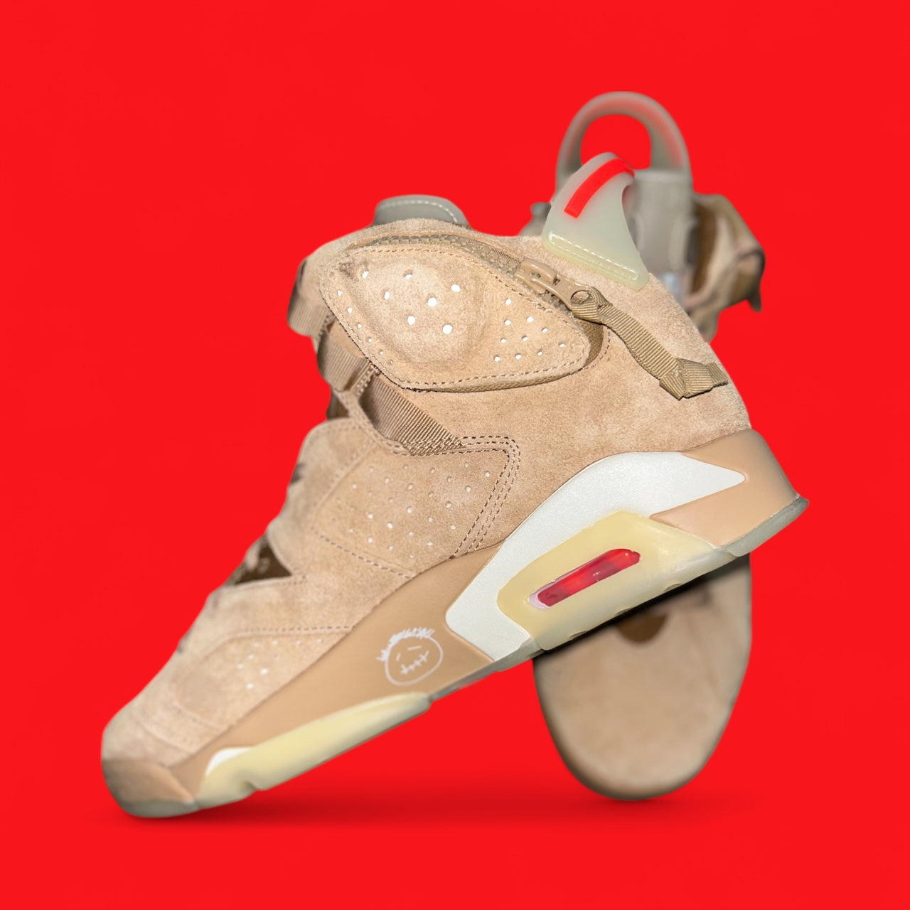 Travis Scott x Air Jordan 6 Retro
'British Khaki'