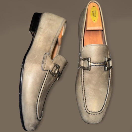 Ferragamo Leather Loafers