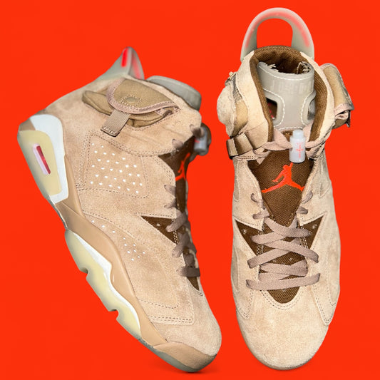 Travis Scott x Air Jordan 6 Retro
'British Khaki'
